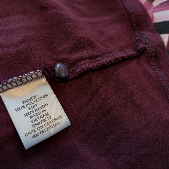 Elle Sleeveless Plaid Blouse Top XXL - Picture 8 of 8